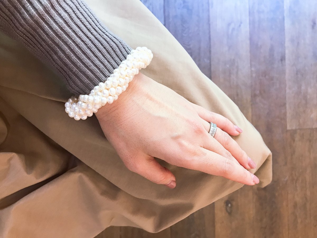 【MISSOMA】送料関税込み!!GOOD HANDS パール ブレスレット MISSOMA(ミッソマ) ハリス・リードコラボモデル Good Hands
