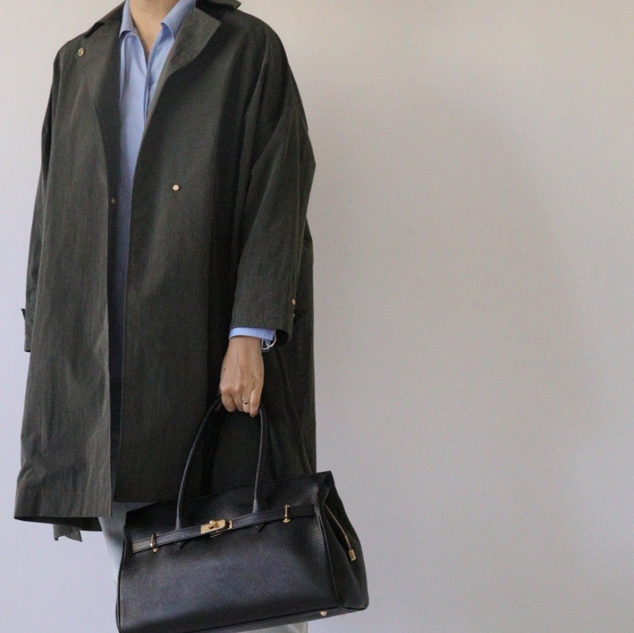 アーバンリサーチ☆テントコートACUTA 新品タグ付き ACUTA テントコート ( チャコール／ブラック ) | エイプリル