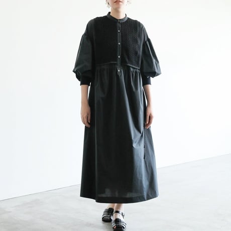 Lallia Mu クロシェレース　ワンピース クロッシェレースドットドレス – Lallia Mù