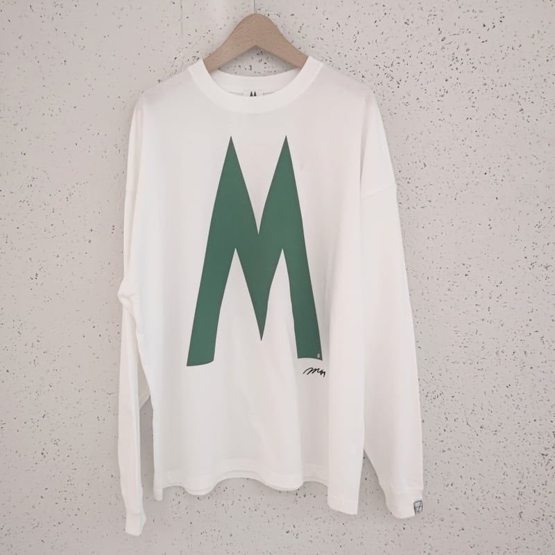 m-mefu 芽風　センソユニコ　ダークグリーン 長袖　カットソー　LーLL センソユニコ☆m-mefu 芽風 フレア ワンピース グレー Lサイズ