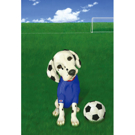 POSTCARD  「サッカーフリーク」