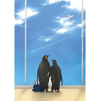 POSTCARD  「空を飛べたら…〜遠距離恋愛の２人」