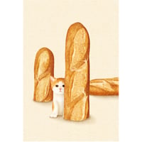 POSTCARD「こねことぱん〜見ちゃった 」