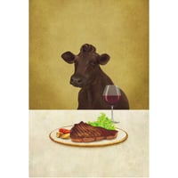 POSTCARD「いい出来ばえ〜ステーキ 」