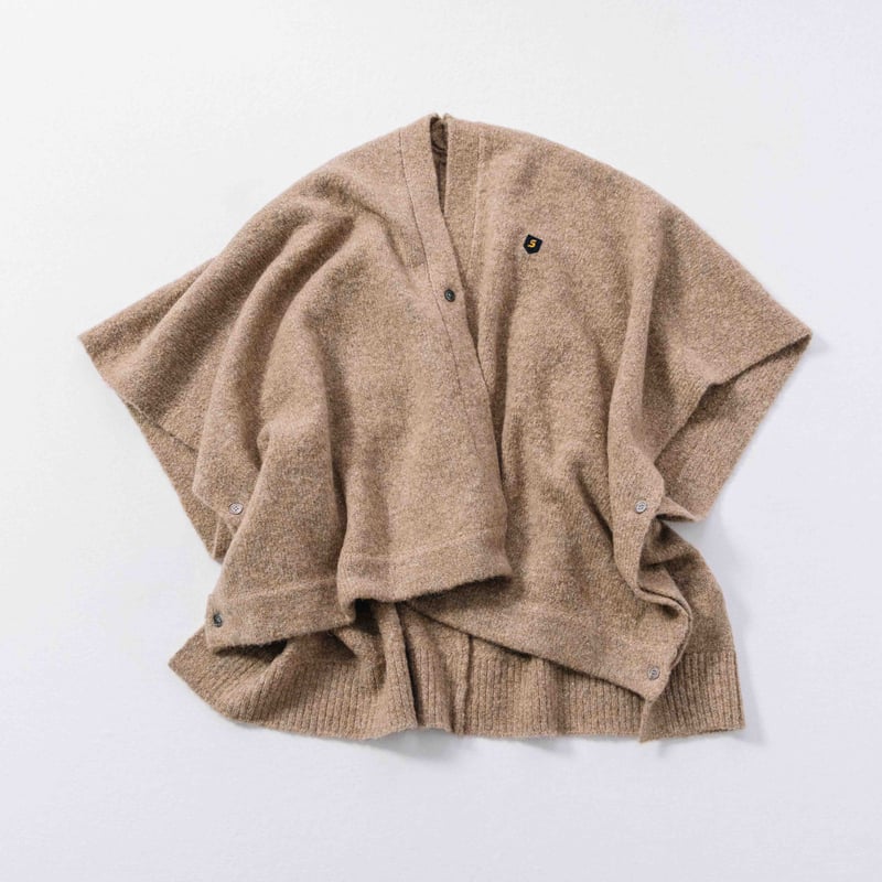 新品 24SS L'Appartement AP STUDIO ケープジレ LE PHIL(ル フィル)｜ピュアカシミアケープ/ブラック の通販｜ELLESHOP