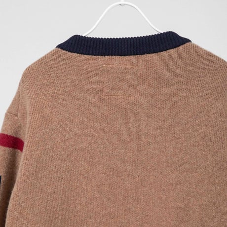 ナイロンツイル×KNIT ZIPブルゾン【BB55-715】