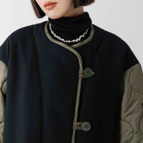 中綿キルティングコート【BB54-204】