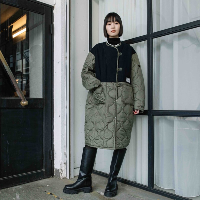 中綿キルティングコート【BB54-204】 | BLANC basque