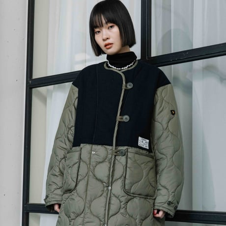 中綿キルティングコート【BB54-204】