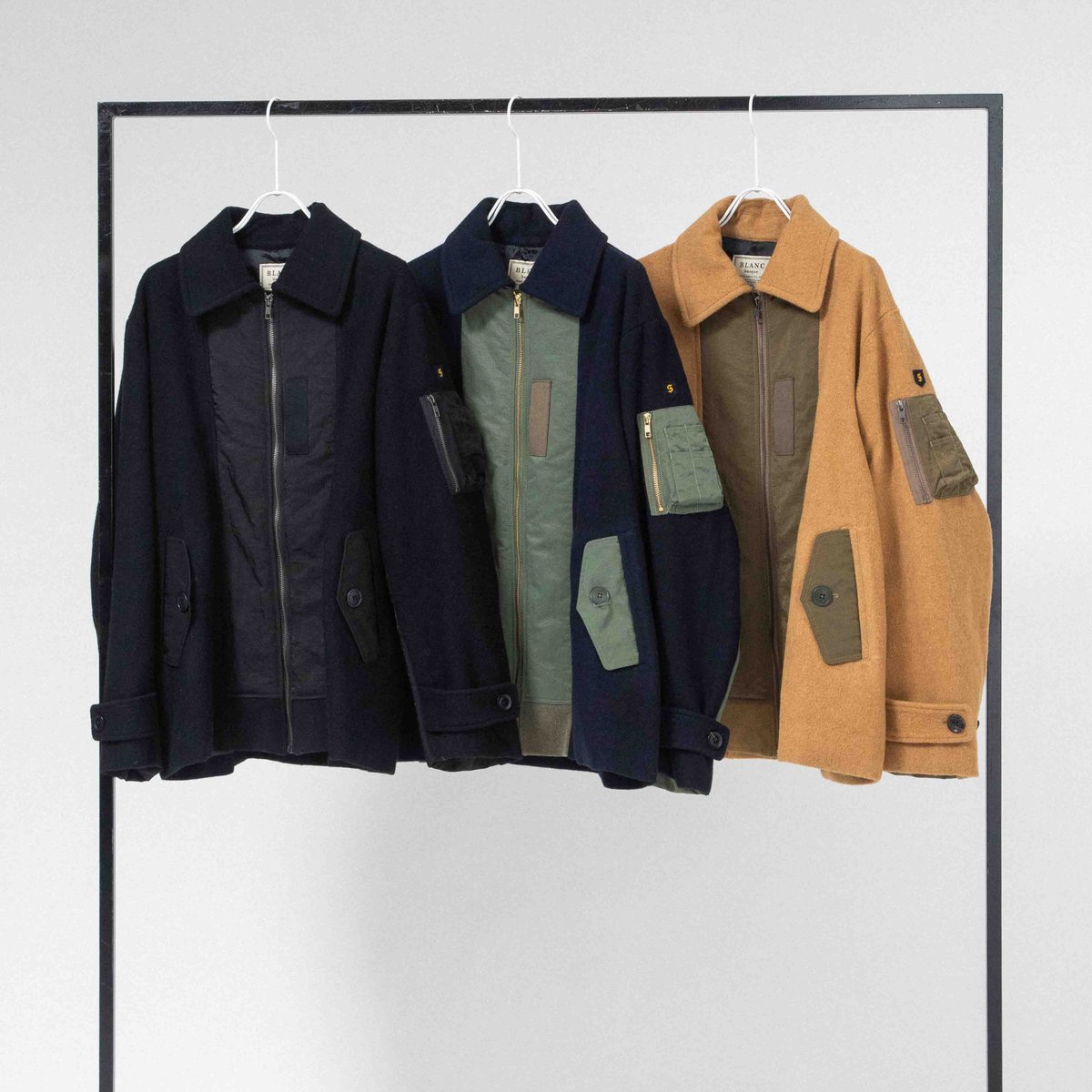 ステンカラージップMA-1 【BB55-210】 | BLANC basque