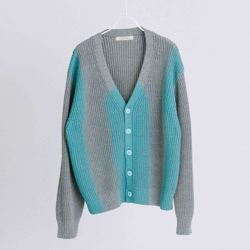 スプレープリントKNITカーディガン【BB60-702】 | BLANC basque