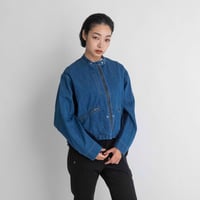 デニム×コールテンライダースジャケット【BB54-504】