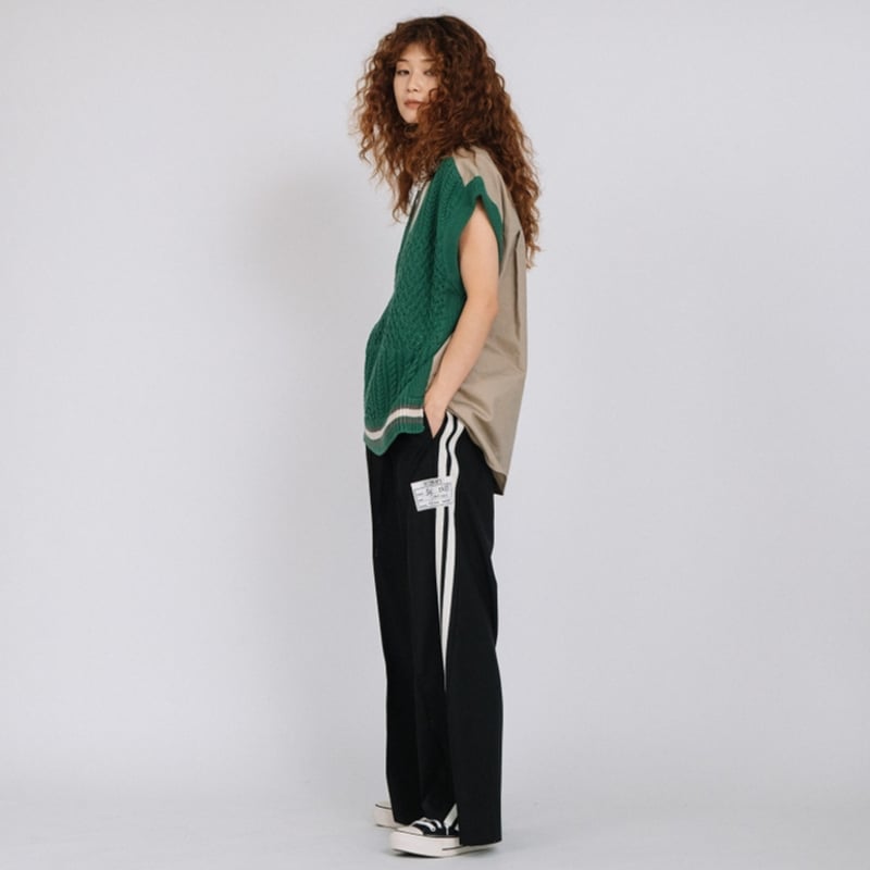 blancvertカシミヤブランベール ボア切り替えベスト blancvertカシミヤブランベール ボア切り替えベスト - メルカリ