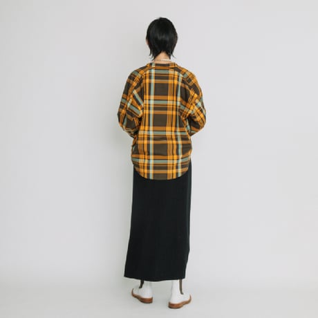 シアービッグチェックパールボタンシャツ【BB54-107】