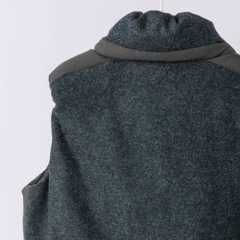 ウールダウンベスト【BB54-508】 | BLANC basque