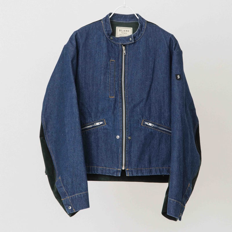 デニム×コールテンライダースジャケット【BB54-504】 | BLANC basque