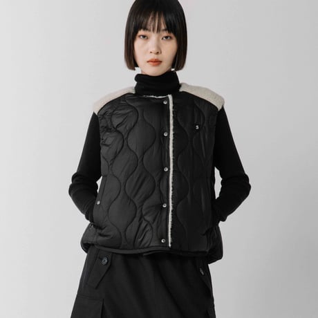 SALE 新品　メッシュレースZIPブルゾン　BLANC basque BLANC basque