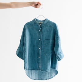 PEARL BUTTON SHIRT－ | BLANC basque