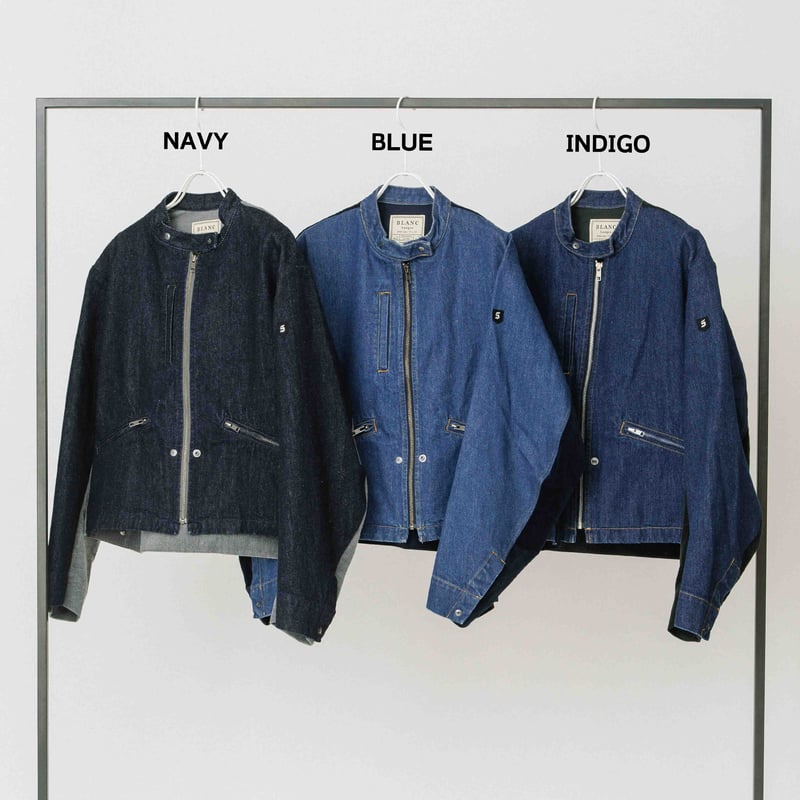 デニム×コールテンライダースジャケット【BB54-504】 | BLANC basque