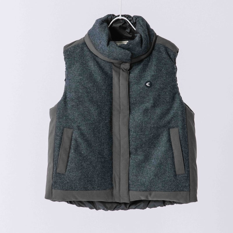 ウールダウンベスト【BB54-508】 | BLANC basque