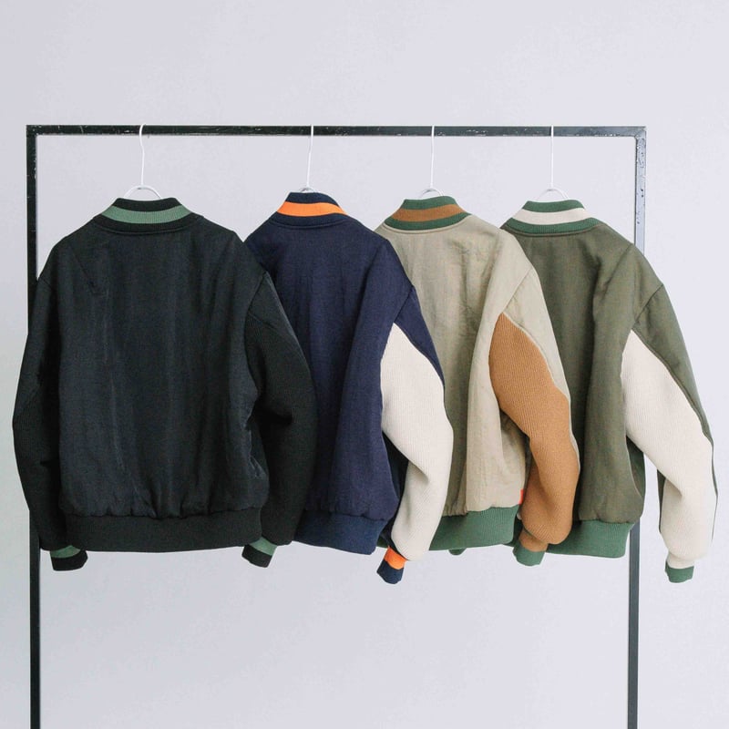 中綿入りZIPUPジャケット【BB56-519】 | BLANC basque