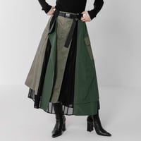 レースレイヤードフレアスカート【PB54-603】