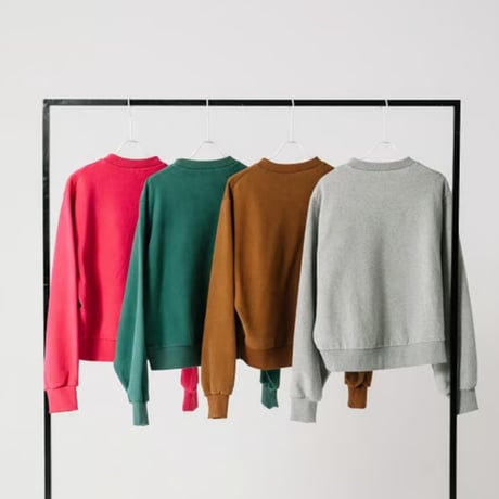 チェーン刺繍裏起毛プルオーバー【BB45-912】
