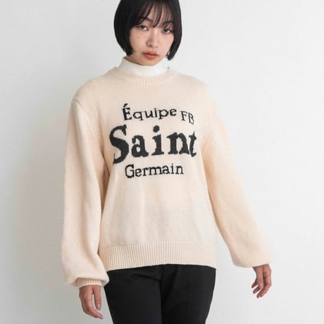 【未使用タグ付】BLANC basque ニット 切替え チェスターコート 滝沢眞規子さん着用】ウールカシミヤビーバー チェスター コート