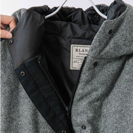 ウールライトダウンフーデッドジャケット【BB54-507】