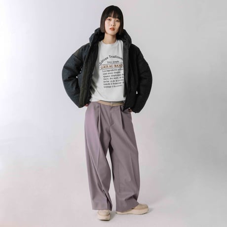 ウールライトダウンフーデッドジャケット【BB54-507】