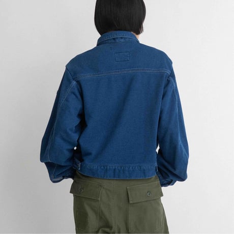 デニム裏毛ジャケット【BB55-514】