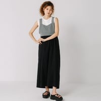 ニットビスチェ×キャミソールワンピースSET【BB51-401】