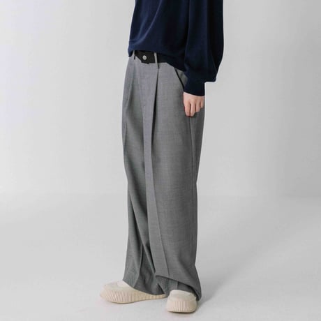 ベルト付ワイドパンツ【BB54-303】