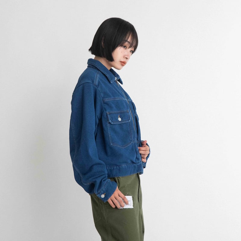 新品タグ付♡Bed&Breakfast♡Vanillaデニムジャケット♡ デニム裏毛ジャケット【BB55-514】 | BLANC basque