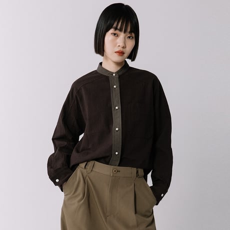 ジャケット・アウター BLANCbasque blanc basque (ブランバスク) ジャガードニット×キルティング