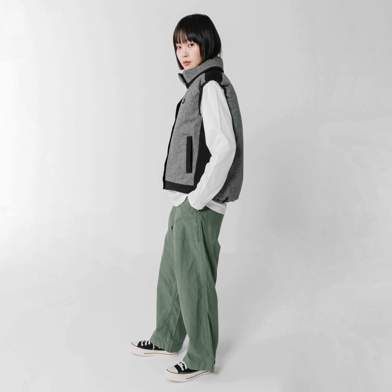 ウールライトダウンベスト【BB54-508】 | BLANC basque