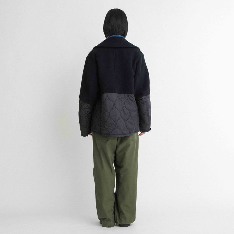 ソフトメルト×キルティング Pコート 【BB55-206】 | BLANC basque