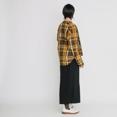 シアービッグチェックパールボタンシャツ【BB54-107】