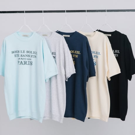 プリント裏毛Tシャツ【BB50-902】