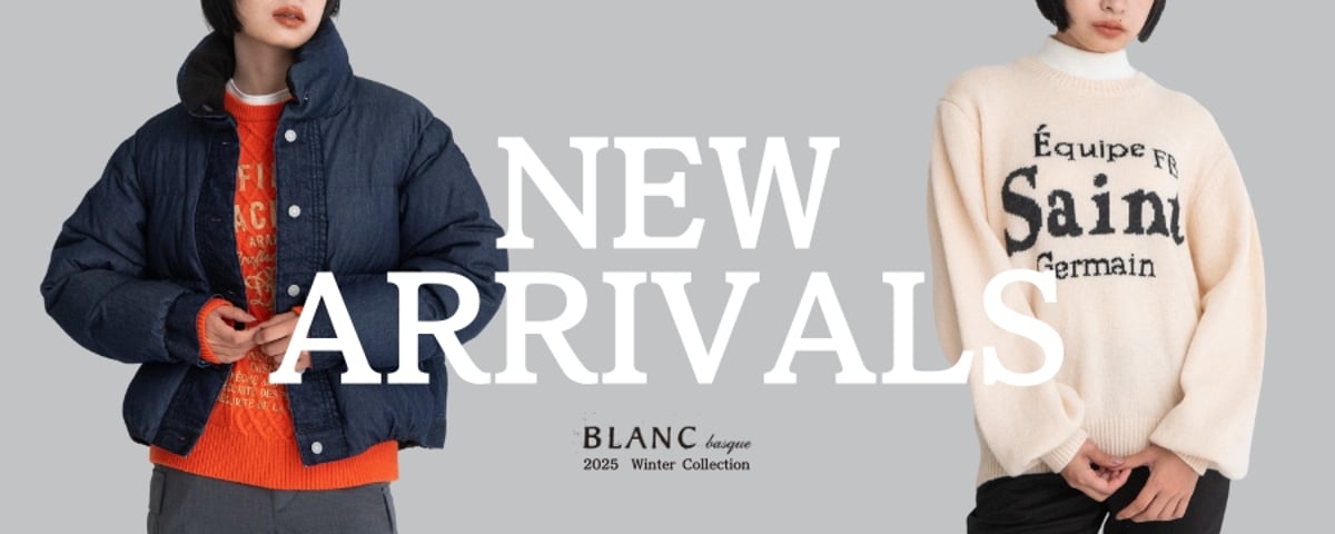 新商品入荷〉デニムのダウンやロゴニットなど多数入荷しました