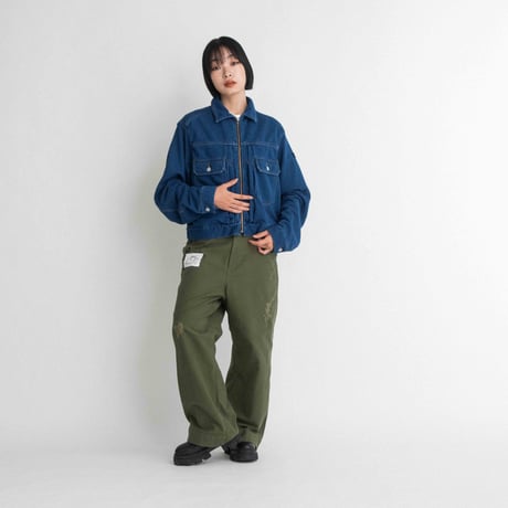 デニム裏毛ジャケット【BB55-514】