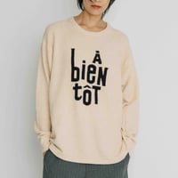 プリント布帛ロングTシャツ【BB61-111】 | BLANC basque