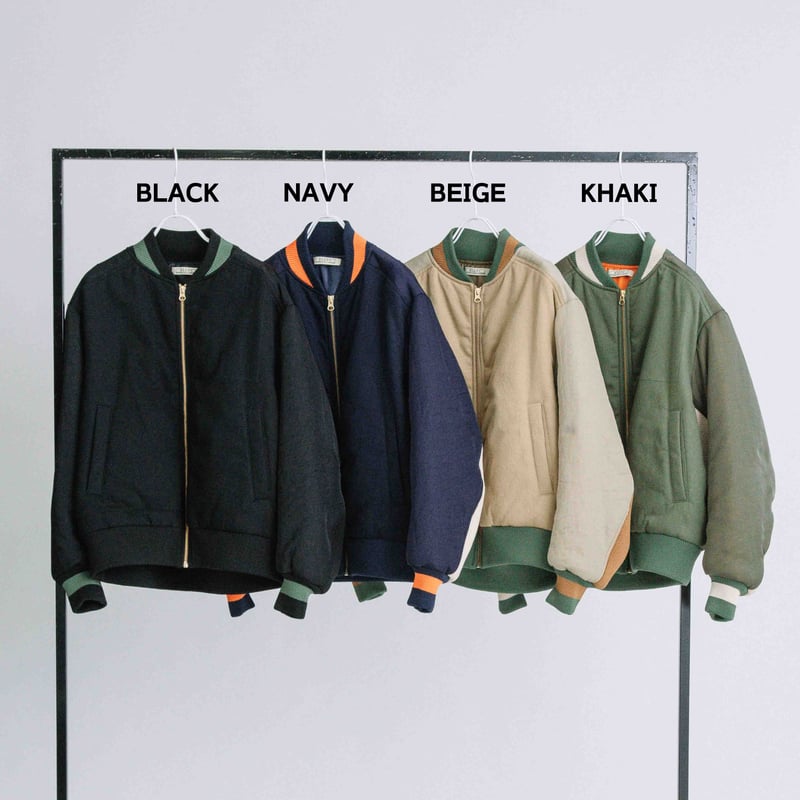 中綿入りZIPUPジャケット【BB56-519】 | BLANC basque