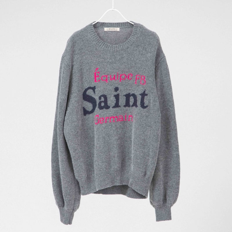 クルーネックカラーニット【BB55-718】 | BLANC basque