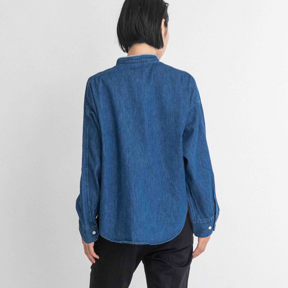 ♥BLANC basque♥ ブランバスク (38) パールボタン デニムシャツ 楽天市場】【定価1.5万】ブランバスク blanc basque パール