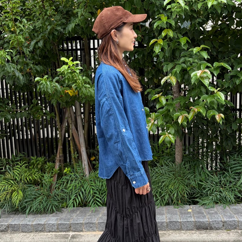 パールボタンデニムシャツ【BB88-105】 | BLANC basque