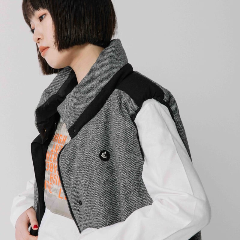 Black & White ダウンベスト ライトグレー HELLY HANSENからダウンベストのご紹介です！ │ザ・ノース・フェイス