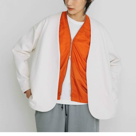 中古美品　シルケット天竺Vネックカーディガン BLANC basque ITEM | BLANC basque