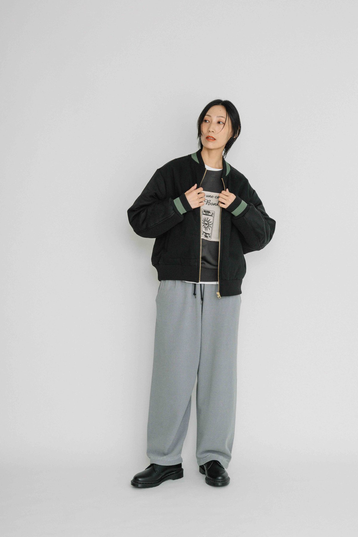 中綿入りZIPUPジャケット【BB56-519】 | BLANC basque