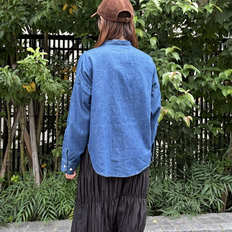 パールボタンデニムシャツ【BB88-105】 | BLANC basque